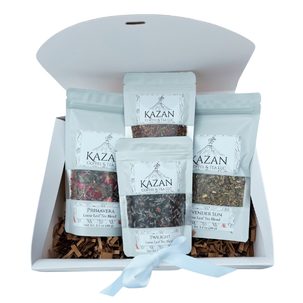 Artisanal, Tea, Tea Gift Set, Herbal, Black Tea, Loose Leaf, Holiday, Christmas, Gifts, Specialty