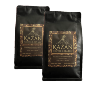 2 bags, coffee, fresh roasted, single origin, 12 oz bag Guatemala Huehuetenango Whole Bean Coffee. Medium Roast. Silky | Sweet | S'mores
